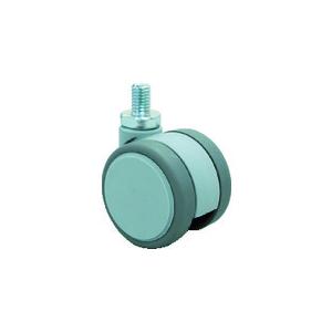 東海 ねじ込み双輪キャスター 50径 自在 M8x1.25 F050N8