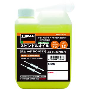 TRUSCO スピンドルオイル1L粘度VG10(60スピンドル用) TO-SP10-N｜plus1tools