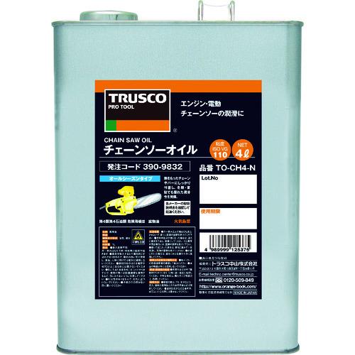 TRUSCO チェーンソーオイル4L TO-CHN-4