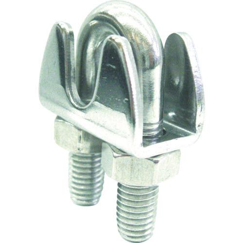 水本 ステンレス プレスワイヤークリップ 使用ロープ径3mm (1個=1袋) B-2349