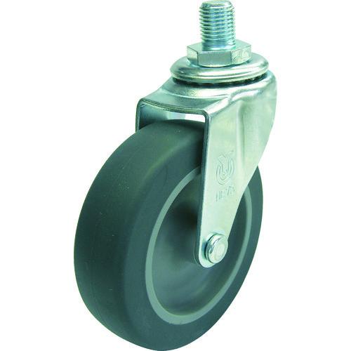 ユーエイ ねじ込み式 自在 キャスター エラストマー 車輪径75mm Lタイプ LT型 ネジ寸法UN...