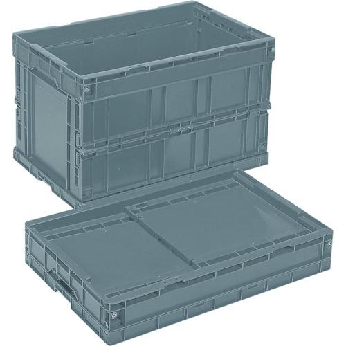 (送料別途)(直送品)リス 折りたたみコンテナ 108360 CB-S175C グレー CB-S17...