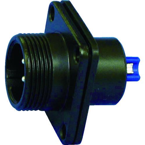 七星 防水メタルコネクタ NJW-16シリーズ 3極 RM NJW-163-RM