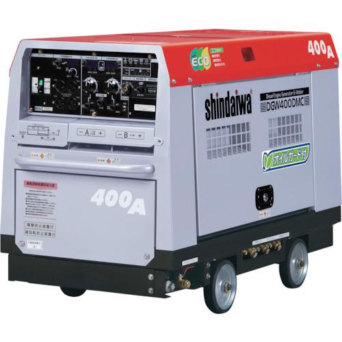 (送料別途)(直送品)新ダイワ ディーゼルエンジン溶接機・兼発電機 400A 車輪付き DGW400...