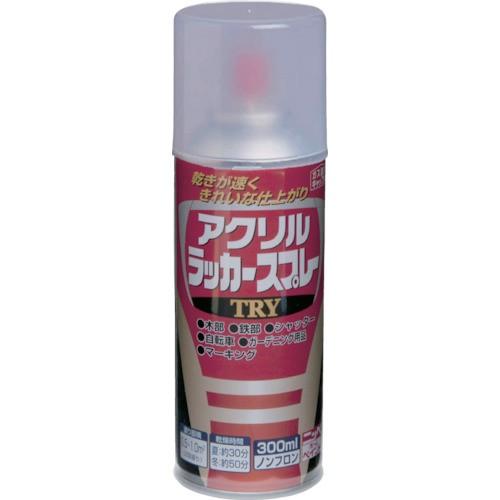 ニッぺ アクリルラッカースプレーTRY 300ml 透明クリヤー 222T005-300 49761...