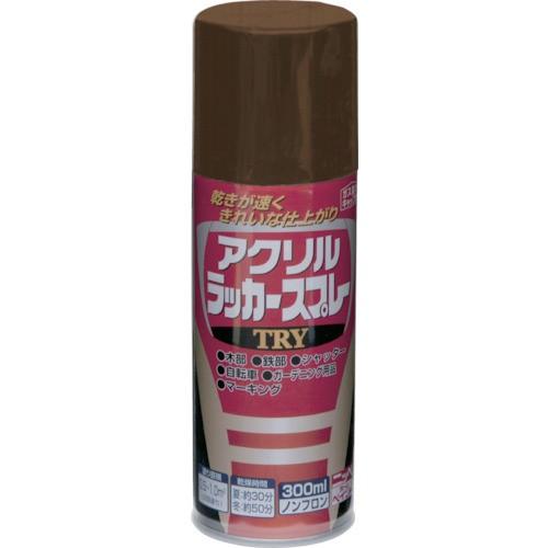 ニッぺ アクリルラッカースプレーTRY 300ml チョコレート 222T018-300 49761...