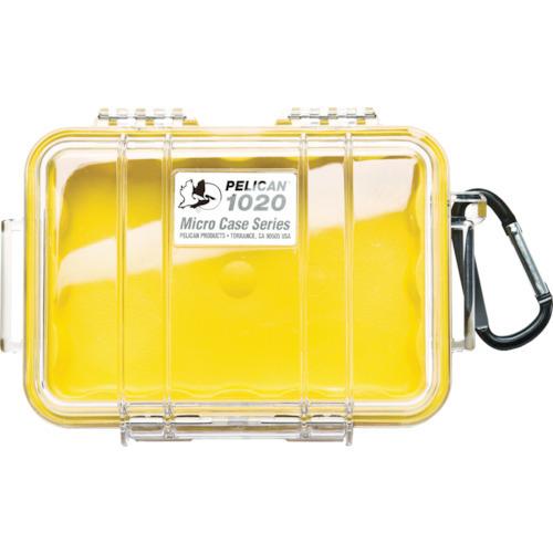 PELICAN マイクロケース 1020 黄 173×121×54 1020Y