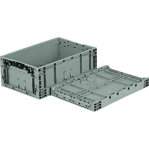 (運賃見積り)(直送品)サンコー TP規格折りたたみコンテナー 556650 TPOー342ライトグ...