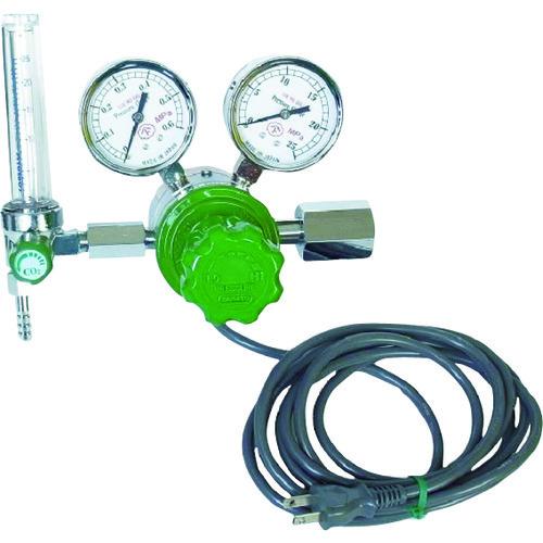 ヤマト ガス調整器 ヒーター付圧力調整器 YR-507F-2 炭酸ガス YR-507F-2-11-C...