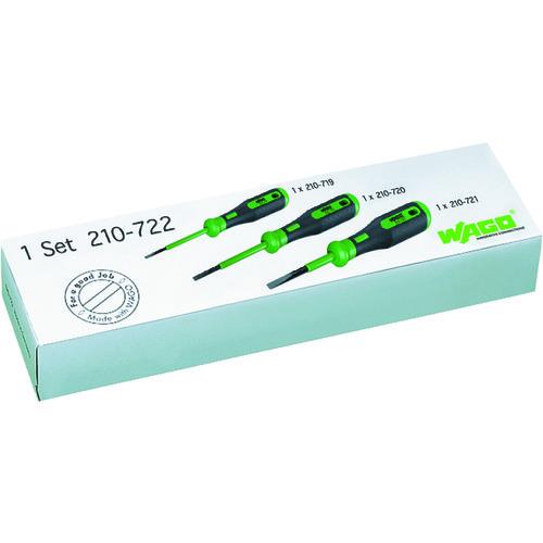 WAGO 210-719・720・721 ドライバ 小中大 各1本セット 210-722-PK