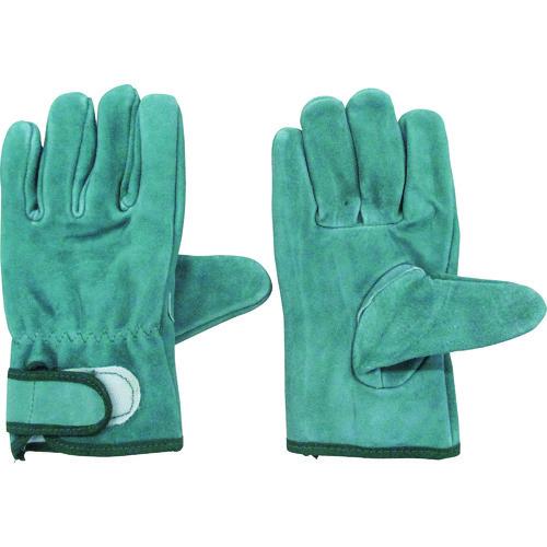 おたふく 革手袋 牛床革内綿オイルマジック止 467