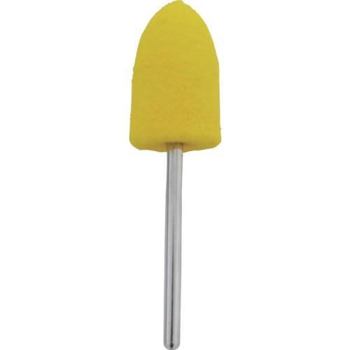 ヤナセ イエローフェルト軸付ホイール 砲弾型 6x15x3 10個 FET6153