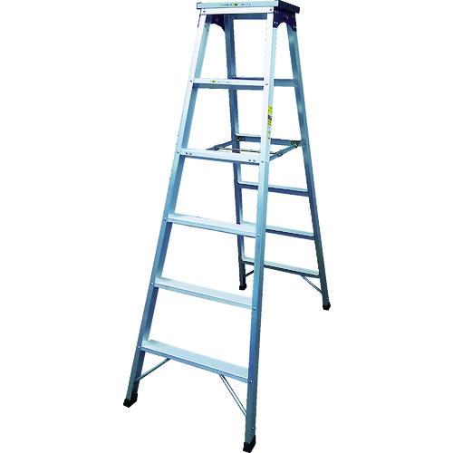 (送料別途)(直送品)ナカオ アルミ専用脚立 天板高さ1.72m AS-180