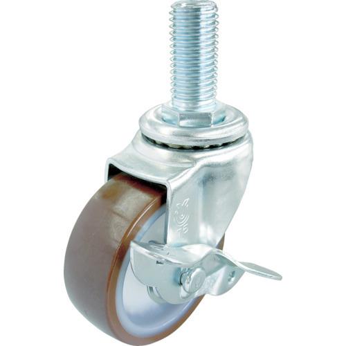 ユーエイ ねじ込み式 自在 キャスター ウレタン 車輪径65mm ストッパー付き Sタイプ ST-S...