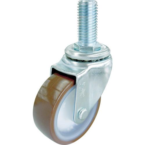 ユーエイ ねじ込み式 自在 キャスター ウレタン 車輪径65mm Sタイプ ST型 ネジ寸法W3/4...