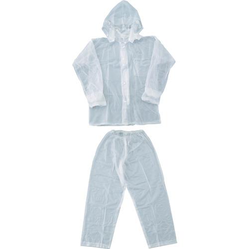 TRUSCO レインスーツ LLサイズ クリア TRW90LL
