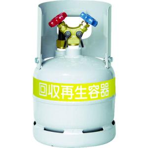 アサダ フロン回収ボンベ フロートセンサー付 6L 無記名
