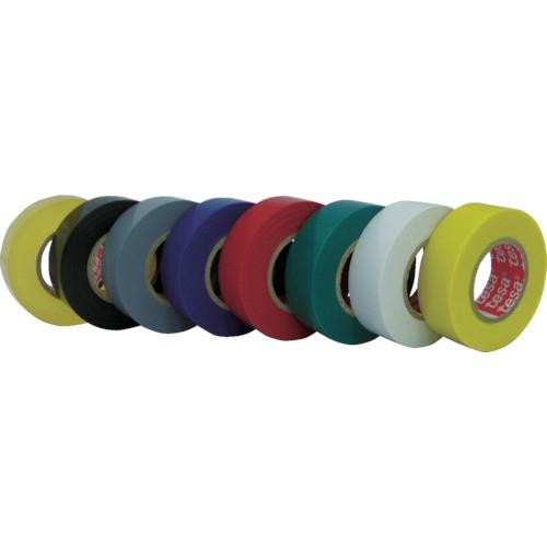 tesa 電気絶縁用ビニールテープ (10巻入) 19mm×20m 黄 (10巻入) 4251-19...