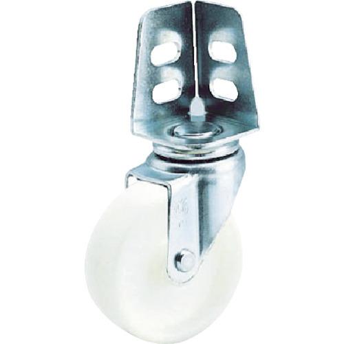 TRUSCO アングル式ナイロンキャスター 自在 Φ50 TYSA-50N