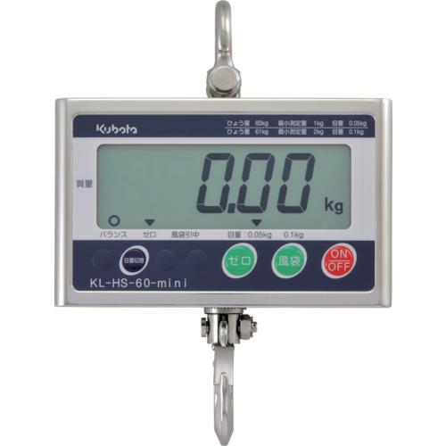 (送料別途)(直送品)クボタ フックスケールミニ60kg(検定無) KL-HS-60-MINI