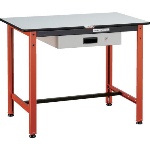 (直送品)TRUSCO TFAEL型作業台 薄型1段引出付 900X600XH740 TFAEL-0...