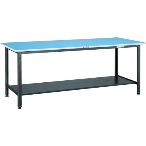 (直送品)TRUSCO BE型軽量作業台 1800X600 下棚2枚付 BE-1860LT2