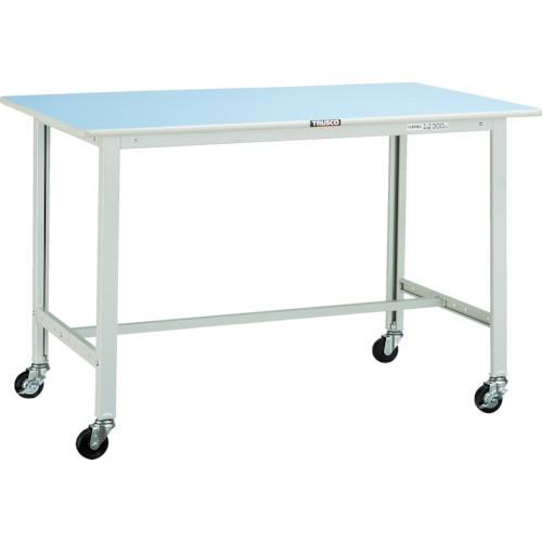 (直送品)TRUSCO BO型軽量作業台 1200X600 車輪付 BO-1260C75