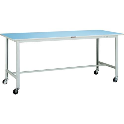 (直送品)TRUSCO BO型軽量作業台 1500X600 車輪付 BO-1560C75