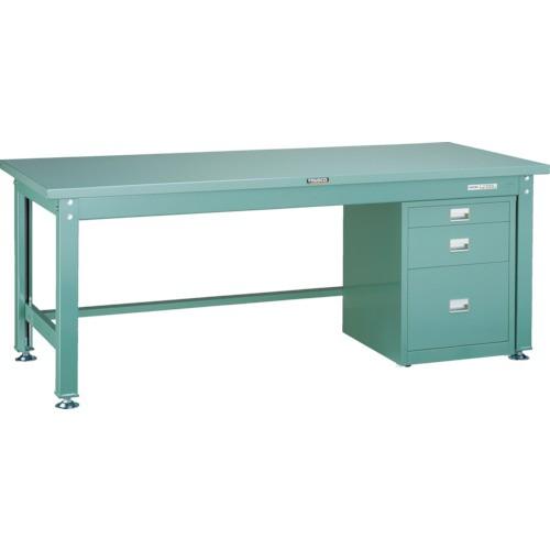 (直送品)TRUSCO SDW型作業台 1200X750XH740 3段ワゴン付 SDW-1200U...