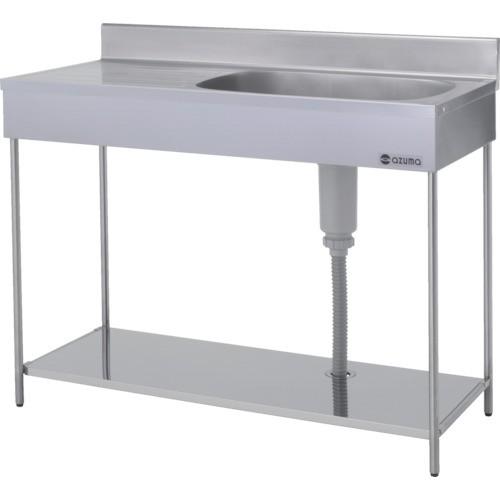 (送料別途)(直送品)アズマ ポ-タブル一槽水切シンク右水槽 1000×460×750 EKPM1-...