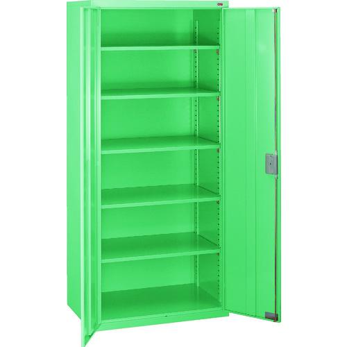 (直送品)OS ロッカーS 両開 最大積載量600kg 棚板5枚 1800S