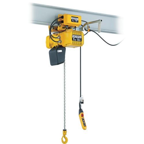 (送料別途)(直送品)キトー 電気チェーンブロック キトーエクセル 2速インバータ標準速 電気トロリ...