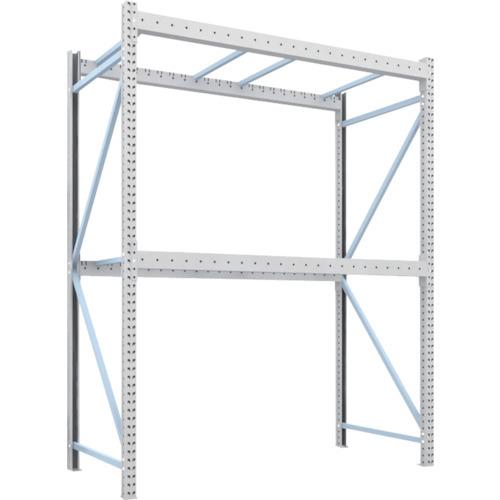 (運賃見積り)(直送品)TRUSCO パレットラック1トン用2300X1100XH3000 2段 単...