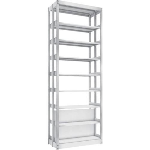 (直送品)TRUSCO 複柱書架 複式 B5縦 W900XD220XH2569 8段 BS-DD83...