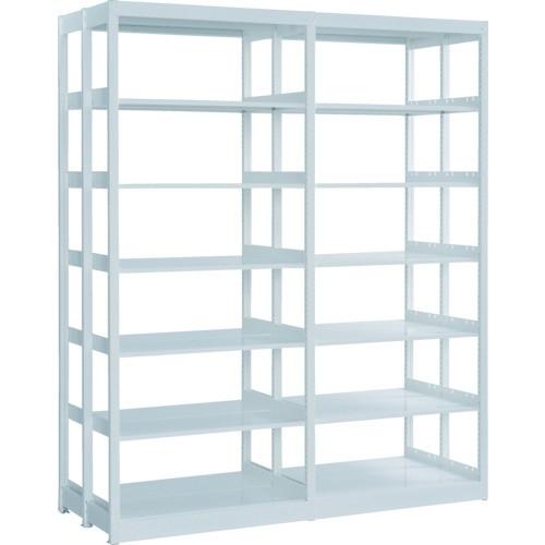 (直送品)TRUSCO 複柱書架 単式 B5縦 W900XD220XH1944 6段 連結 BS-D...