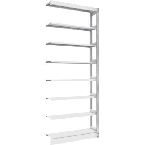 (直送品)TRUSCO 複柱書架 単式 B5縦 W900XD220XH2244 7段 連結 BS-D...