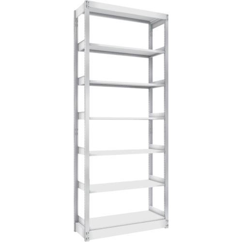 (直送品)TRUSCO 複柱書架 単式 A4横 W900XD320XH2244 6段 BS-DS73...