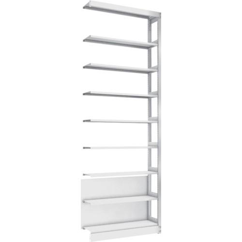 (直送品)TRUSCO 複柱書架 単式 B5縦 W900XD220XH2569 8段 連結 BS-D...