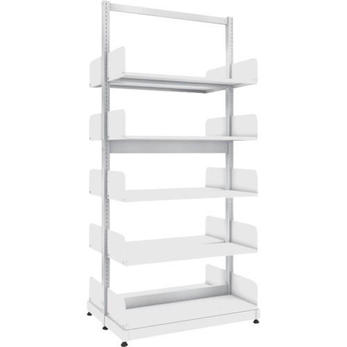 (直送品)TRUSCO 単柱書架 複式 A4横 W900XD320XH1975 5段 BS-SD63...