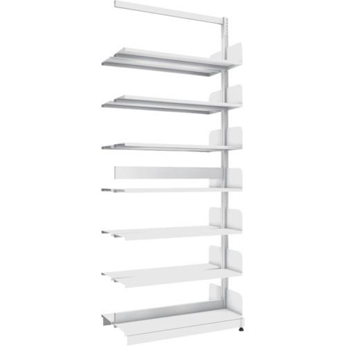 (直送品)TRUSCO 単柱書架 複式 B5縦 W900XD220XH2275 7段 連結 BS-S...