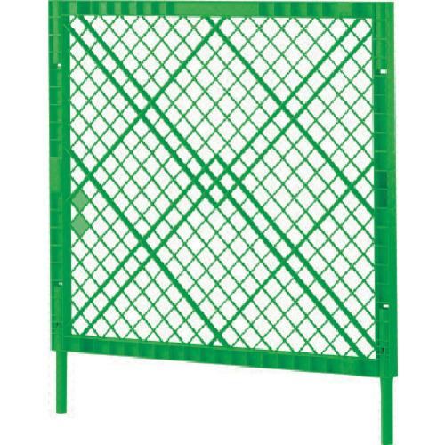 (送料別途)(直送品)サンコー プラスチックフェンスNー2(脚付きセット) 80517401 緑 N...