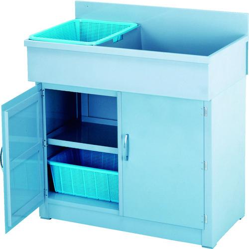 (送料別途)(直送品)新光 塩ビ流し台 (2槽シンク) SN-120W