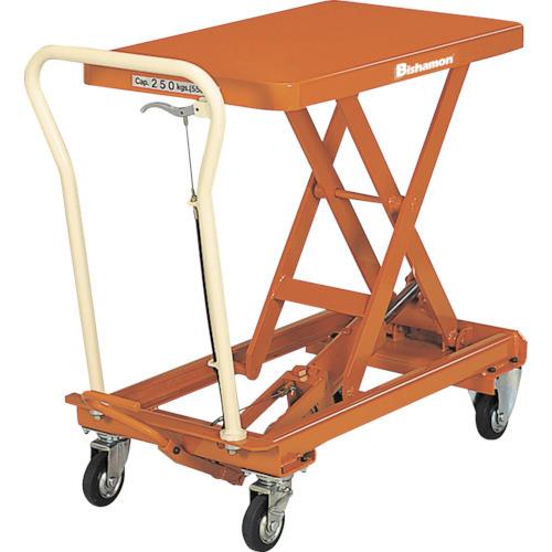 (運賃見積り)(直送品)ビシャモン リフターBX(手動式)(足踏みペダル式) BX-25