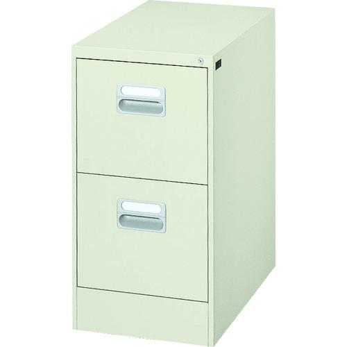 (送料別途)(直送品)ダイシン ファリングキャビネット A4-2段引出し型 ニューグレー A4-2N