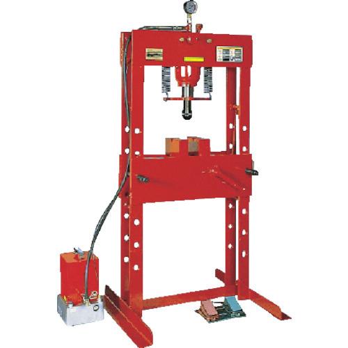 (送料別途)(直送品)MASADA 矯正油圧プレス 電動式門型プレス(押しボタンスイッチ) 電動・手...