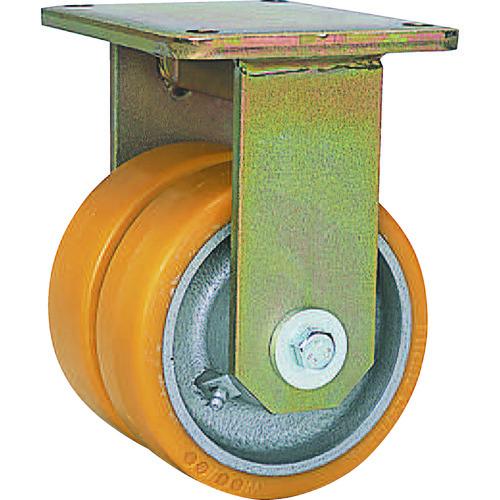 (送料別途)(直送品)シシク 重荷重用キャスター 固定 150径 ウレタン車輪 BSD-GTH-15...