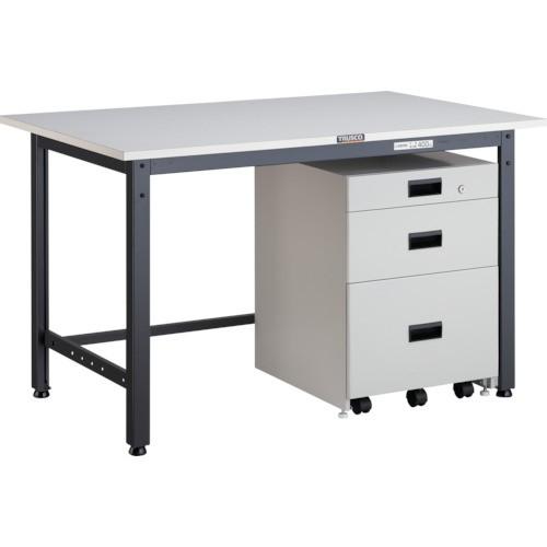 (直送品)TRUSCO LEWP型作業台 1200X750XH740 3段キャビネット付 LEWP-...