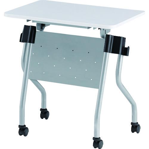 (送料別途)(直送品)TOKIO 天板跳上式並行スタック会議テーブル(パネル付) 700×500mm...