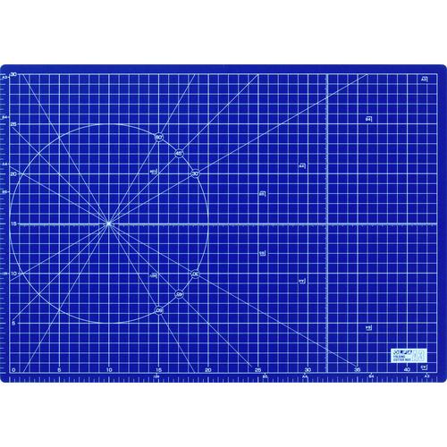 OLFA ふたつ折りカッターマットA3 ネイビー 223BNV