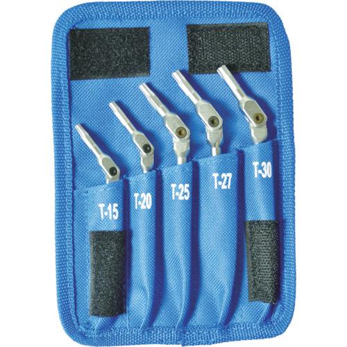 ボンダス HEX PRO ピボットヘッド トルクス((R))レンチセット (T15-T30) SP5...